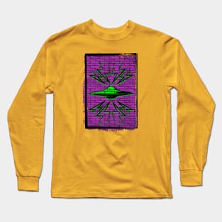 Brickwall UFO Beams Long Sleeve T-Shirt